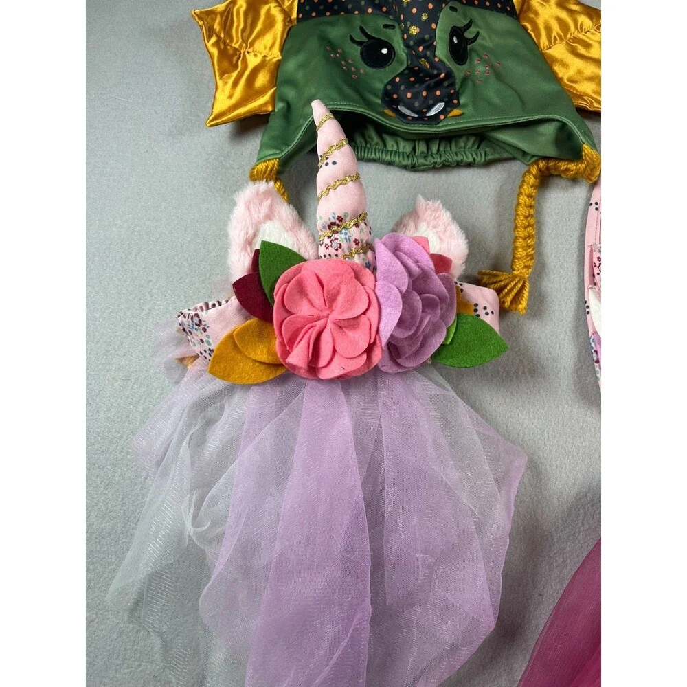 Matilda Jane Girls Felt Patchwork Wings Deer Unicorn Fairy dragon 5 piece total